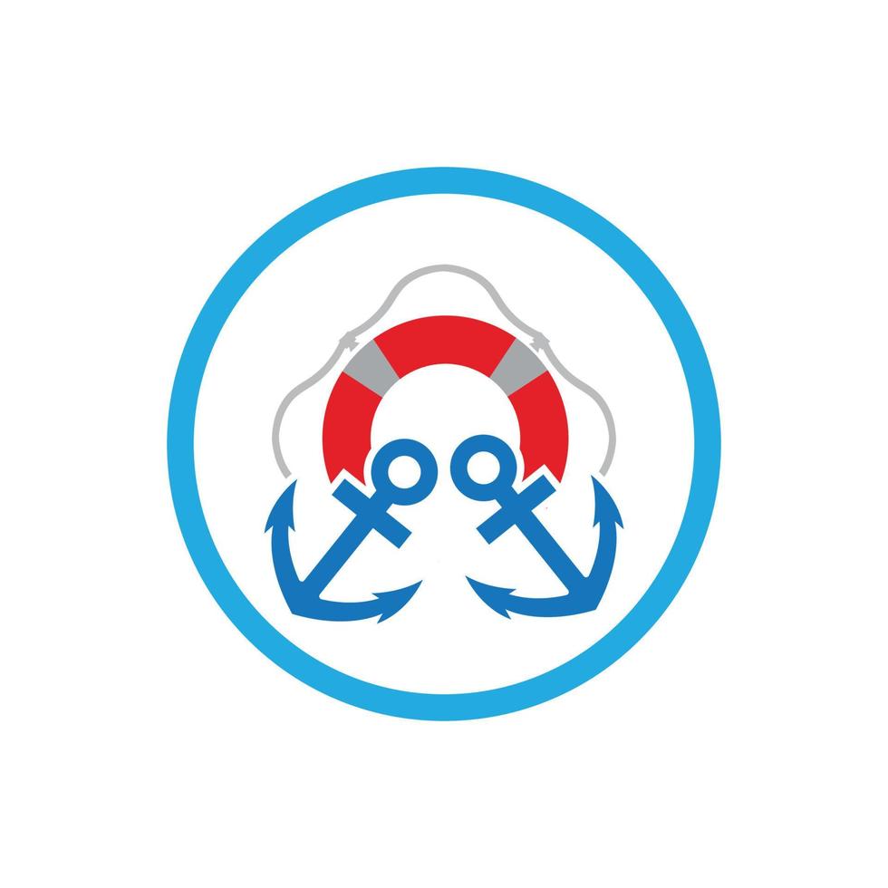Lifebuoy Logo Symbol vector