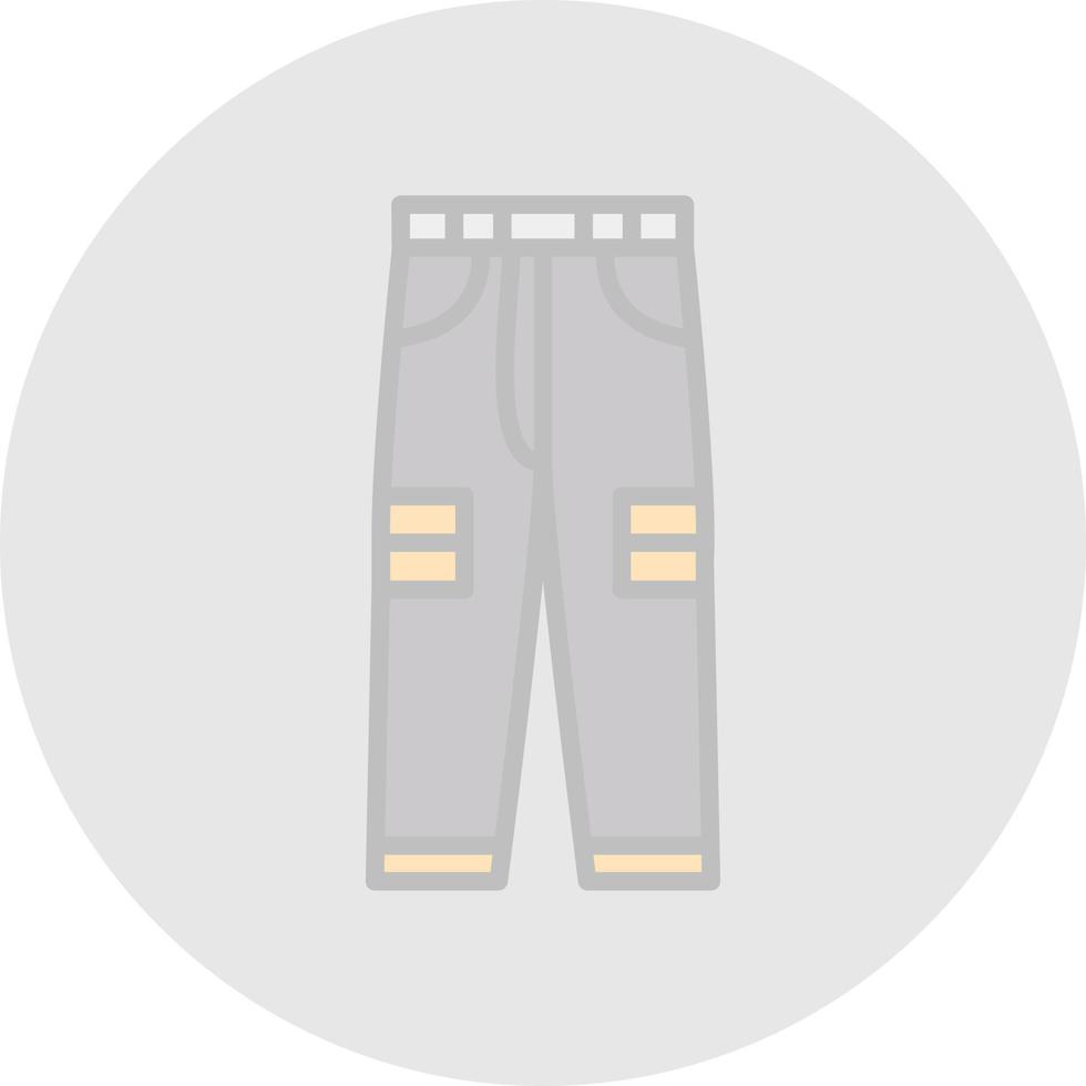 diseño de icono de vector de pantalones