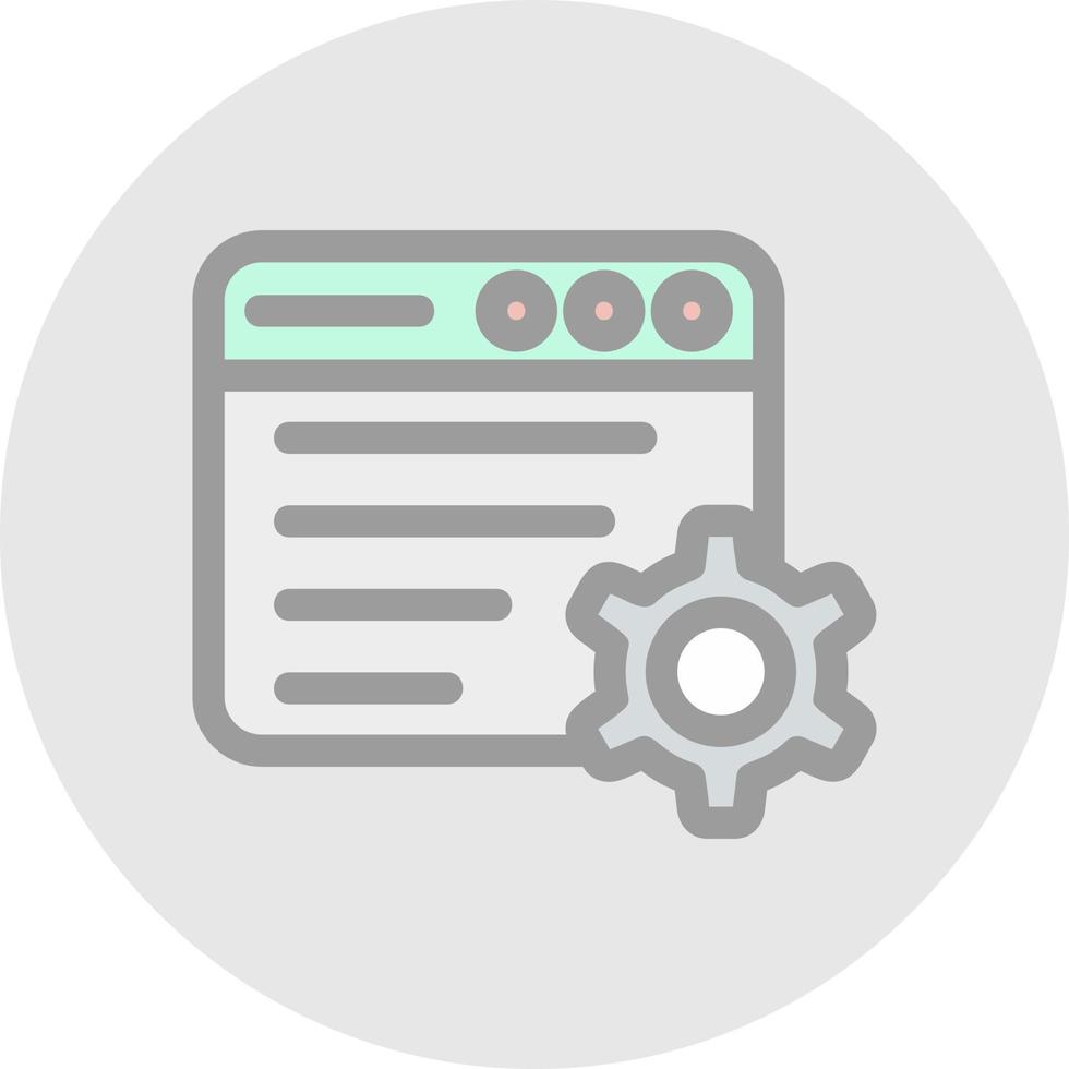 Data Management Vector Icon Design