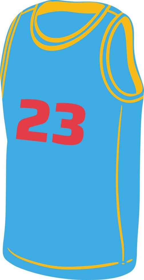 baloncesto jersey ilustración vector