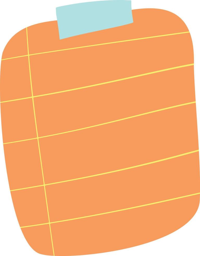 Cute sticky note illustration vector