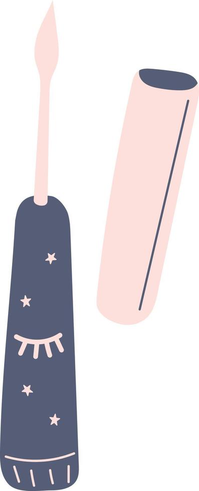 Eyeliner hand drawn illustration vector