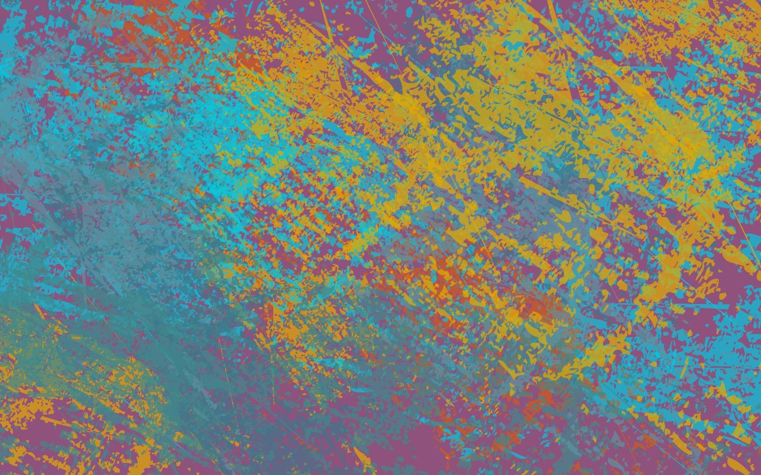 Abstract grunge texture colorful background vector