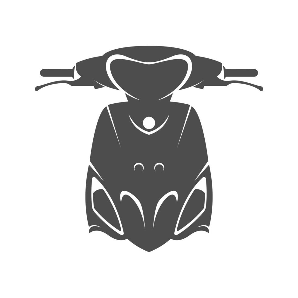 Motor scooter icon design vector