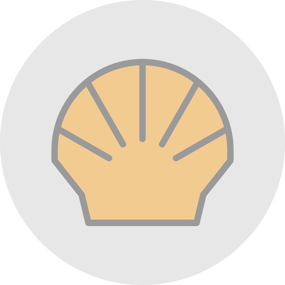 Shell Vector Icon Design