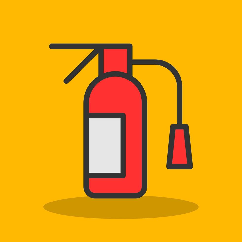Fire Extinguisher Vector Icon Design