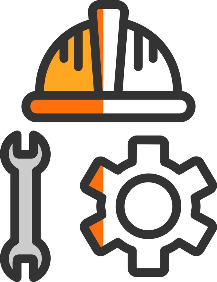 Working Vector Icon Design