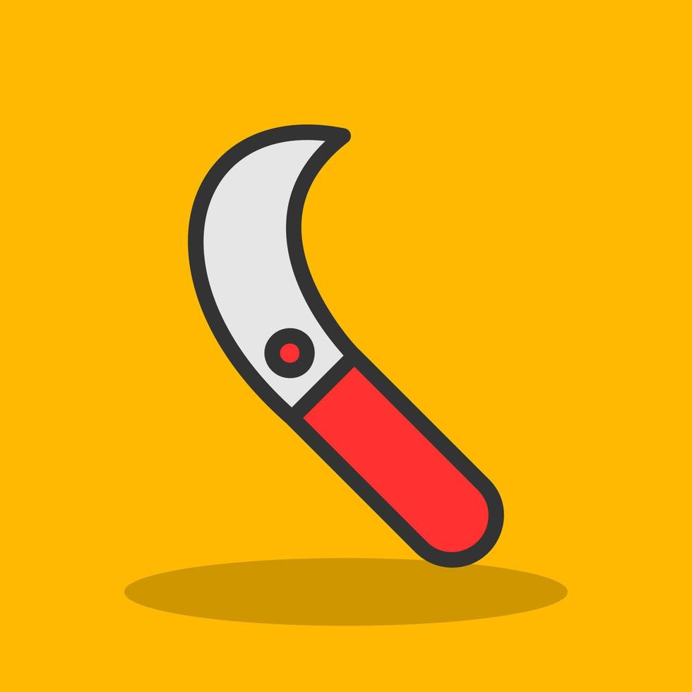 Sickle Vector Icon Design