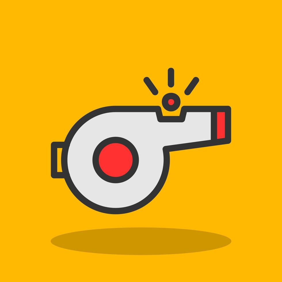 Whistle Vector Icon Design