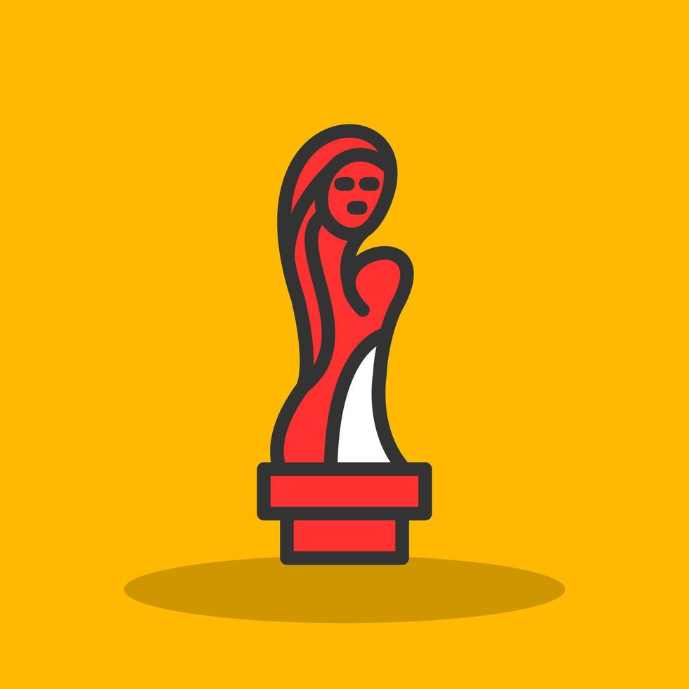 Sculpture Vector Icon Design