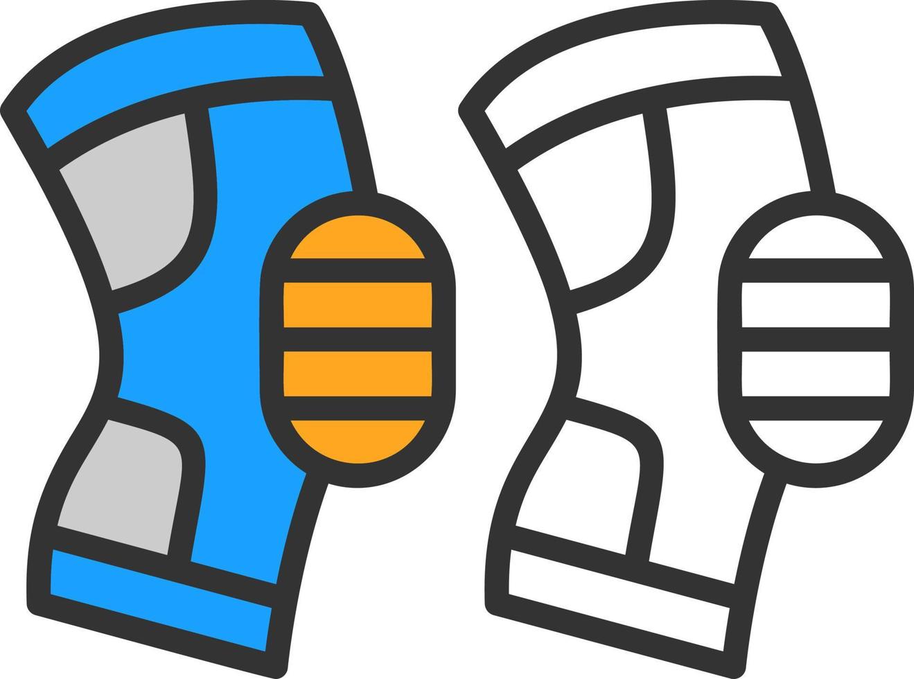 Kneepad Vector Icon Design