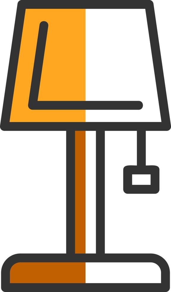 Lamp Vector Icon Design