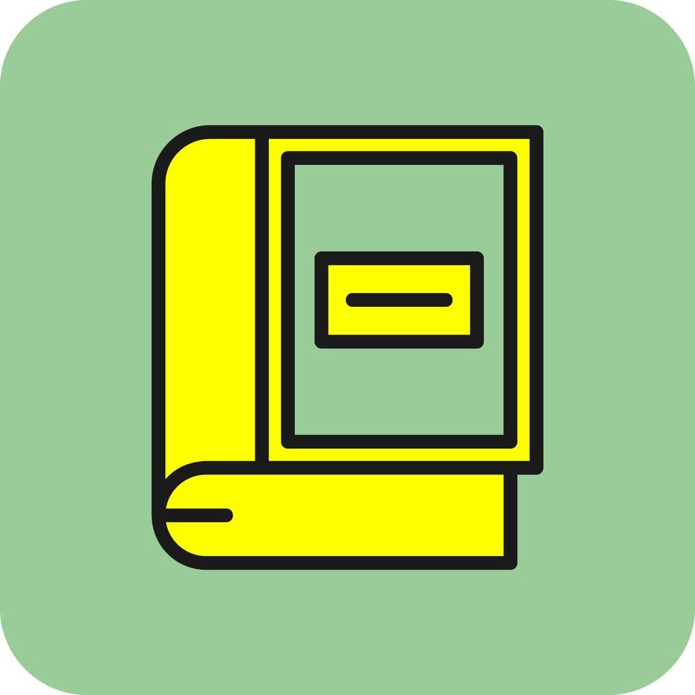 Book Vector Icon Design