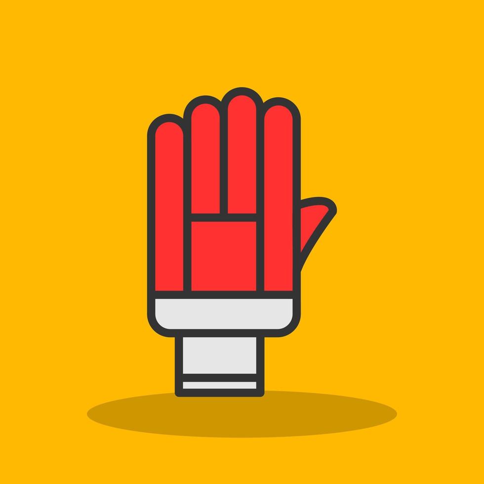 Glove Vector Icon Design