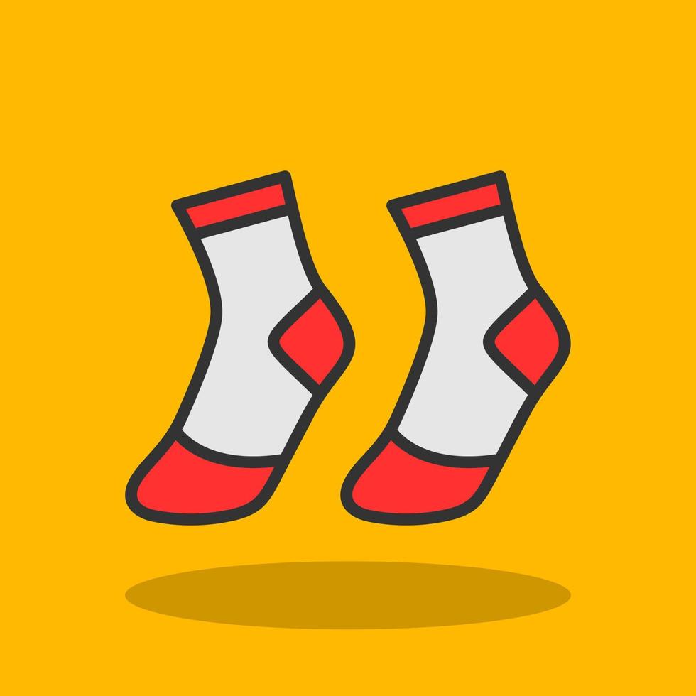 Socks Vector Icon Design