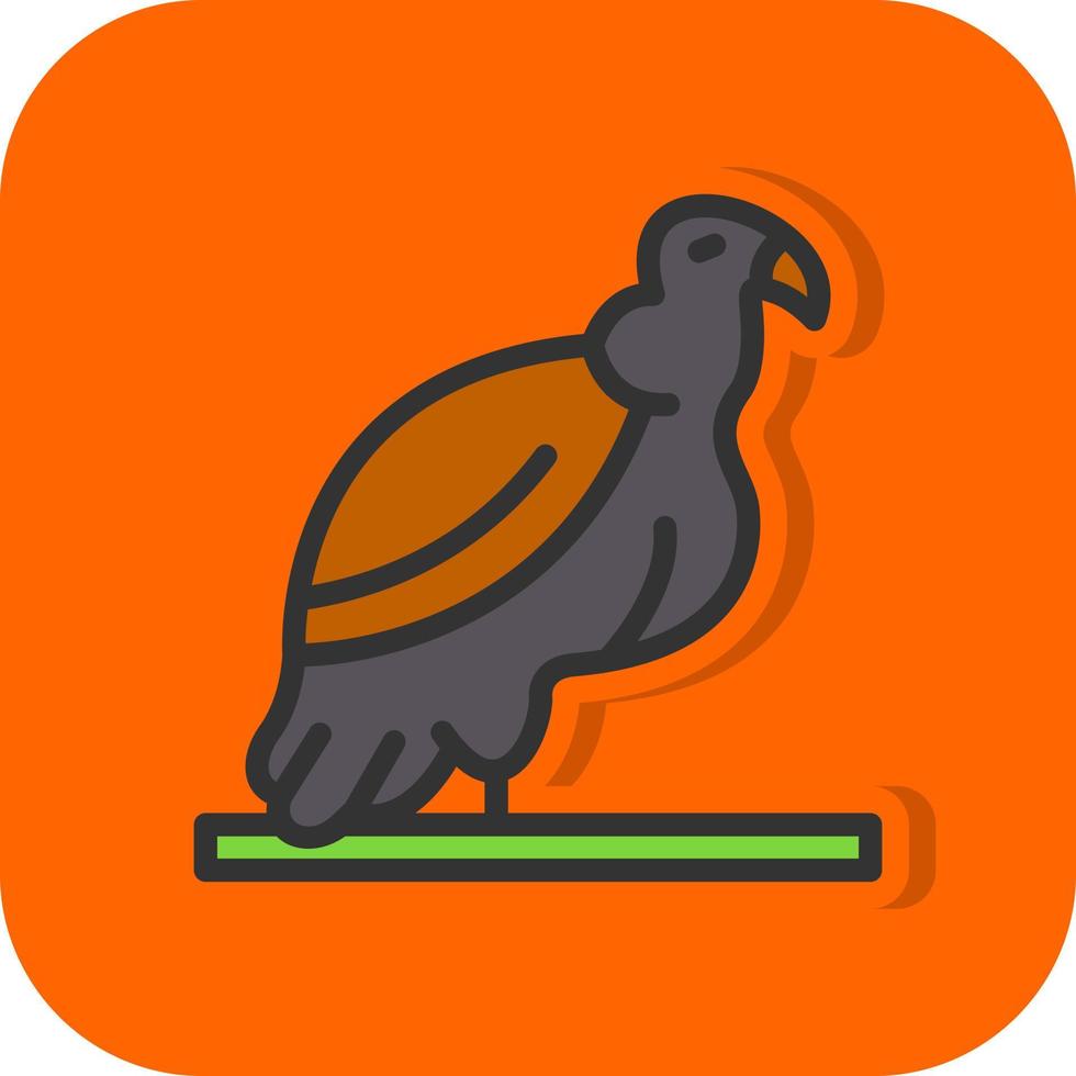 Vulture Vector Icon Design