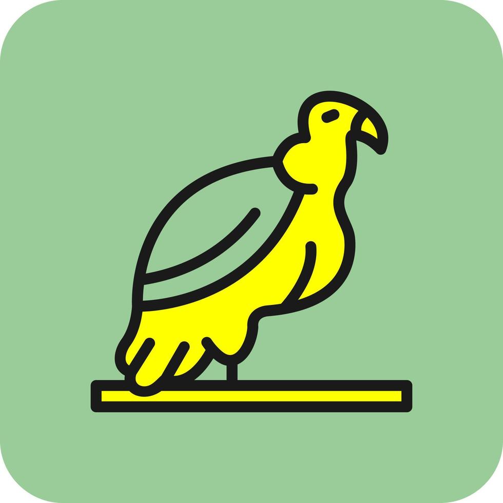 Vulture Vector Icon Design