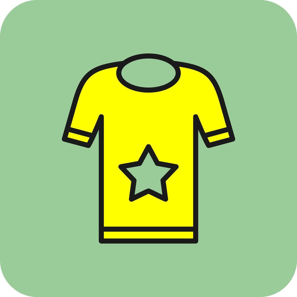 Tshirt Vector Icon Design