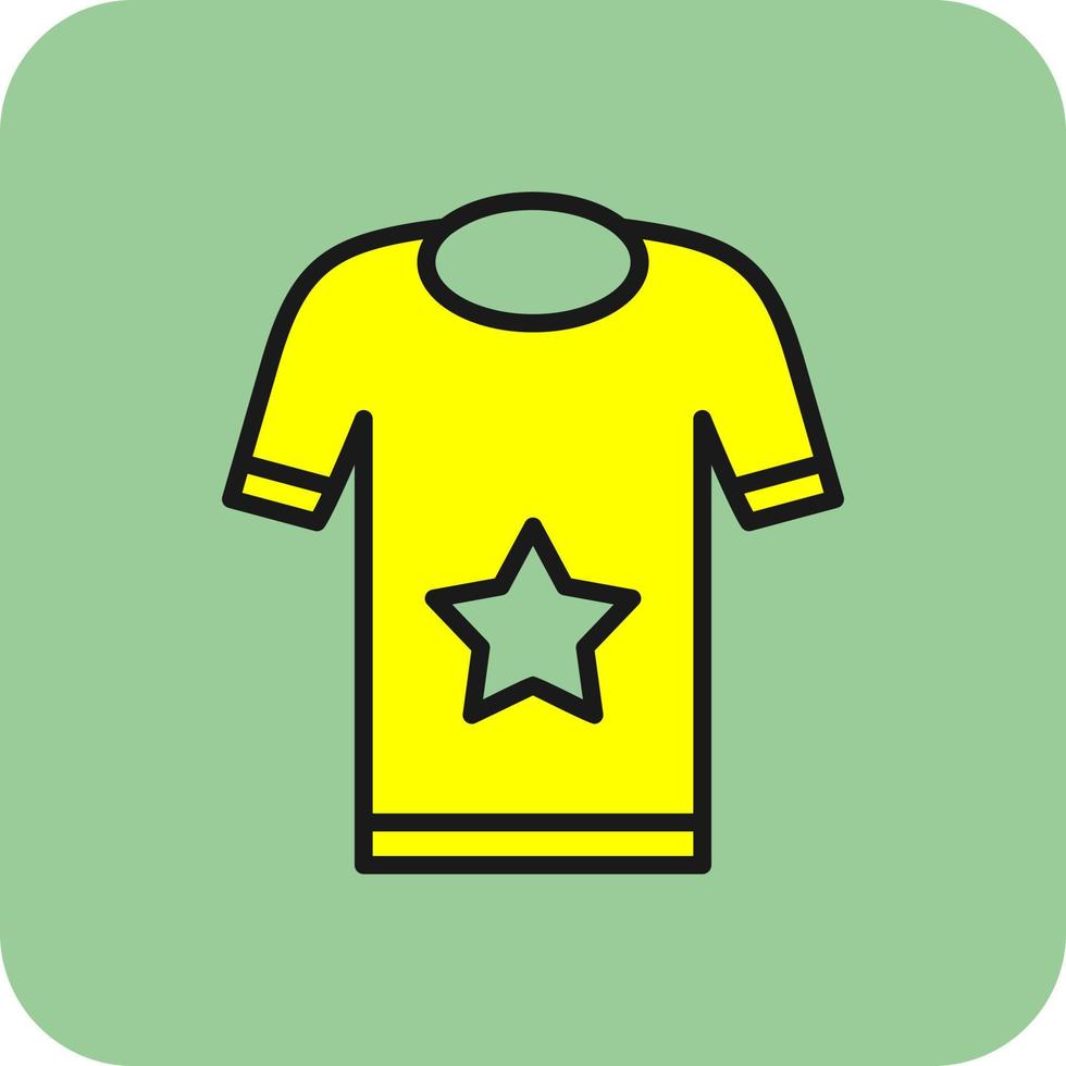 Tshirt Vector Icon Design