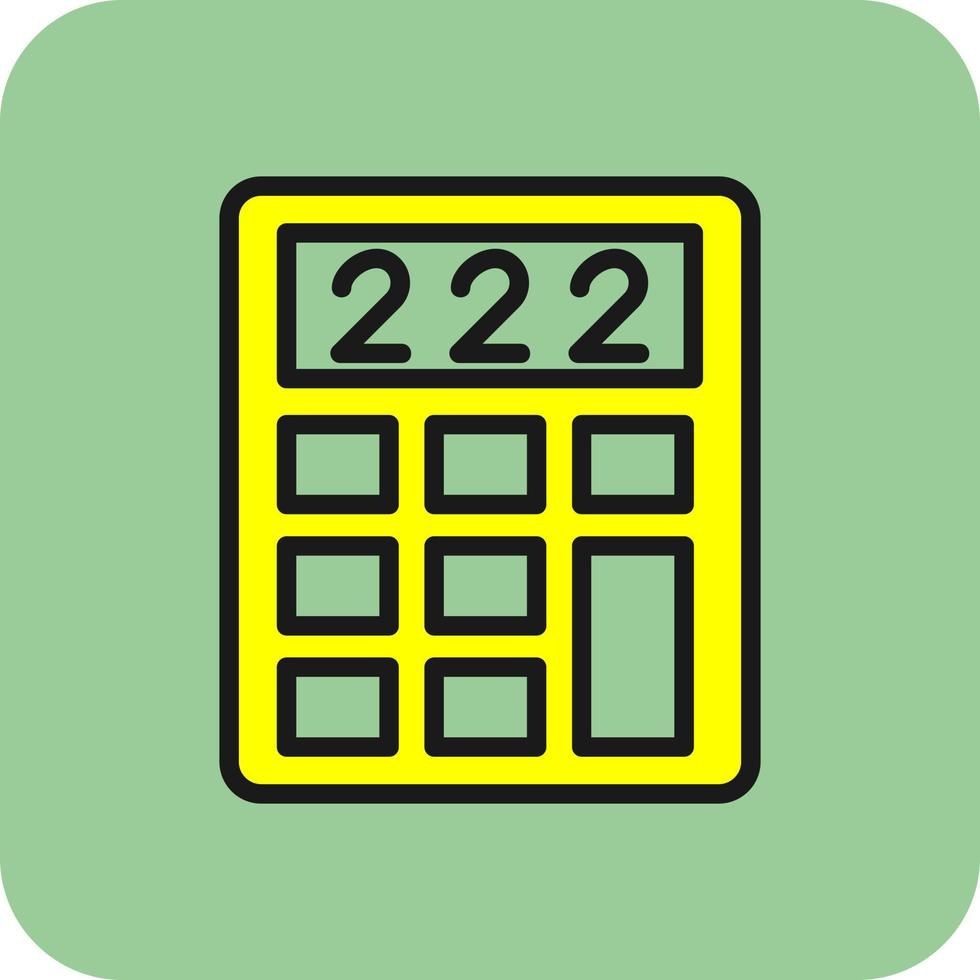 Calculator Vector Icon Design