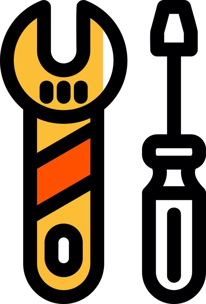 Wrench Vector Icon Design