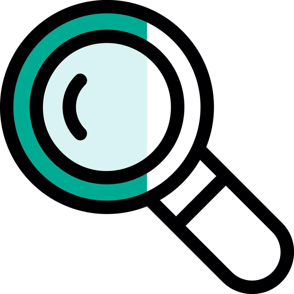 Magnifying Glass Vector Icon Design