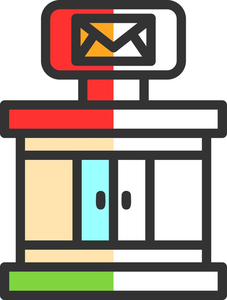 Post Office Vector Icon Design