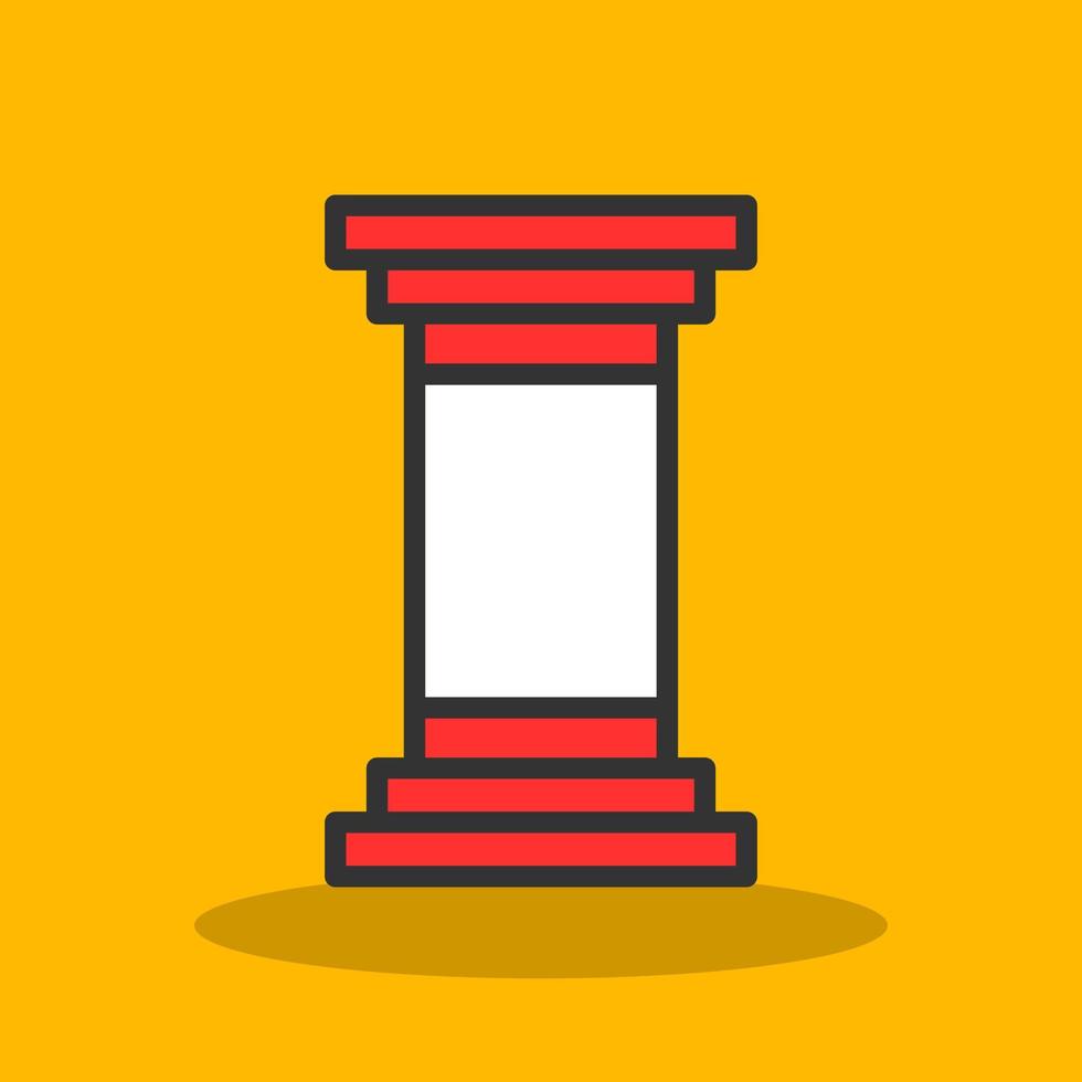 Column Vector Icon Design