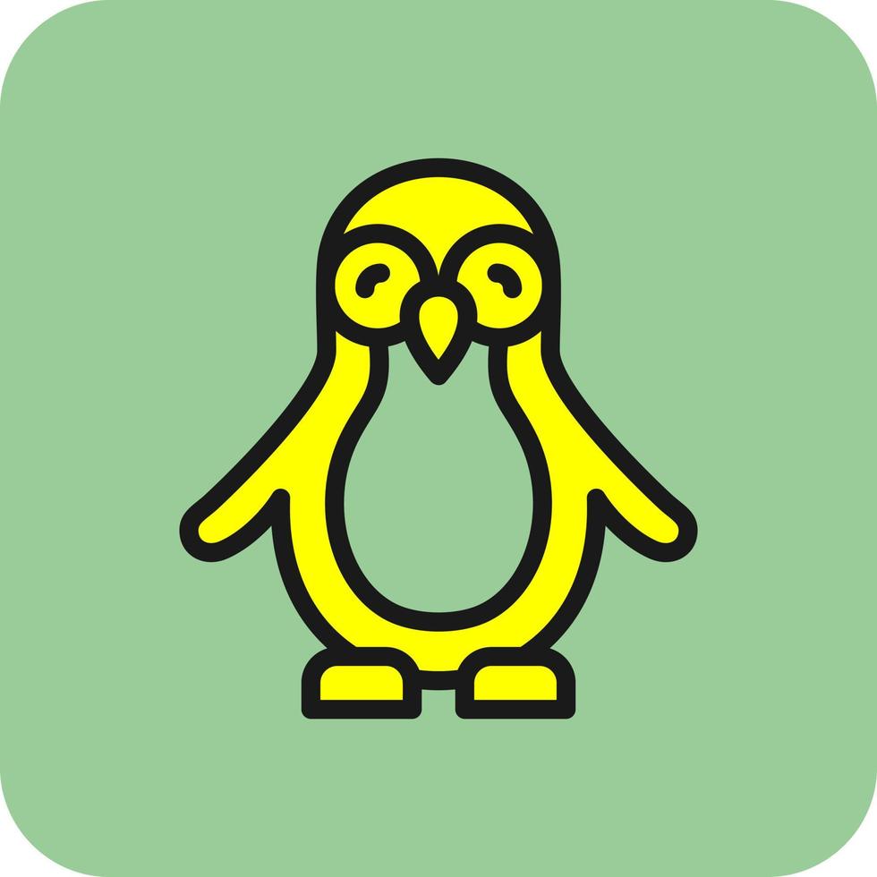 Penguin Vector Icon Design