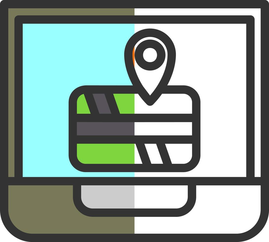 Tracking Vector Icon Design