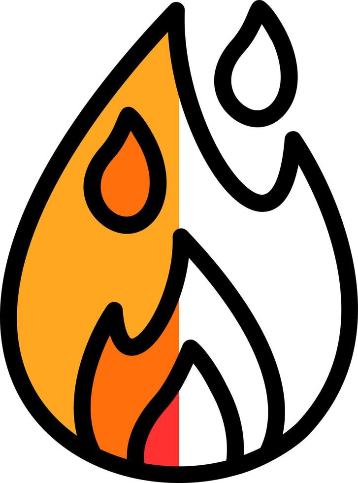 Fire Vector Icon Design