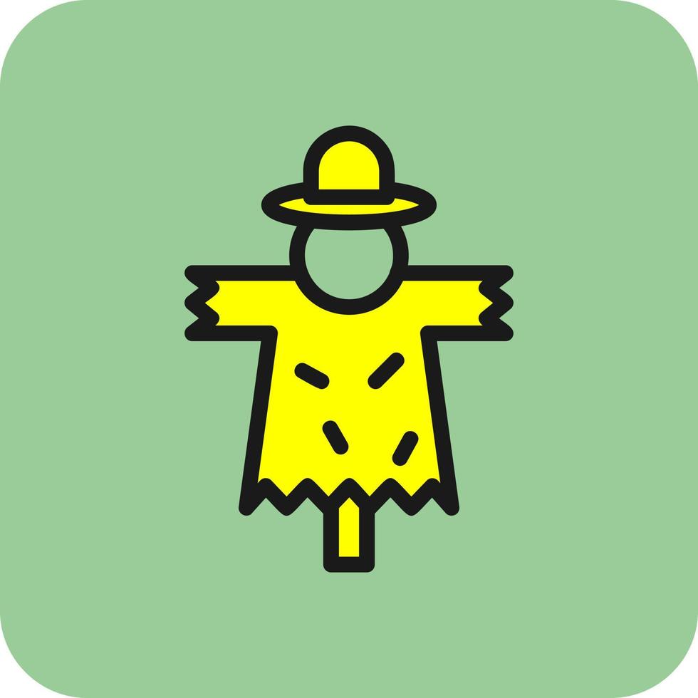 Scarecrow Vector Icon Design