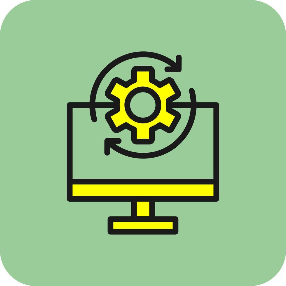 Operational SYstem Vector Icon Design