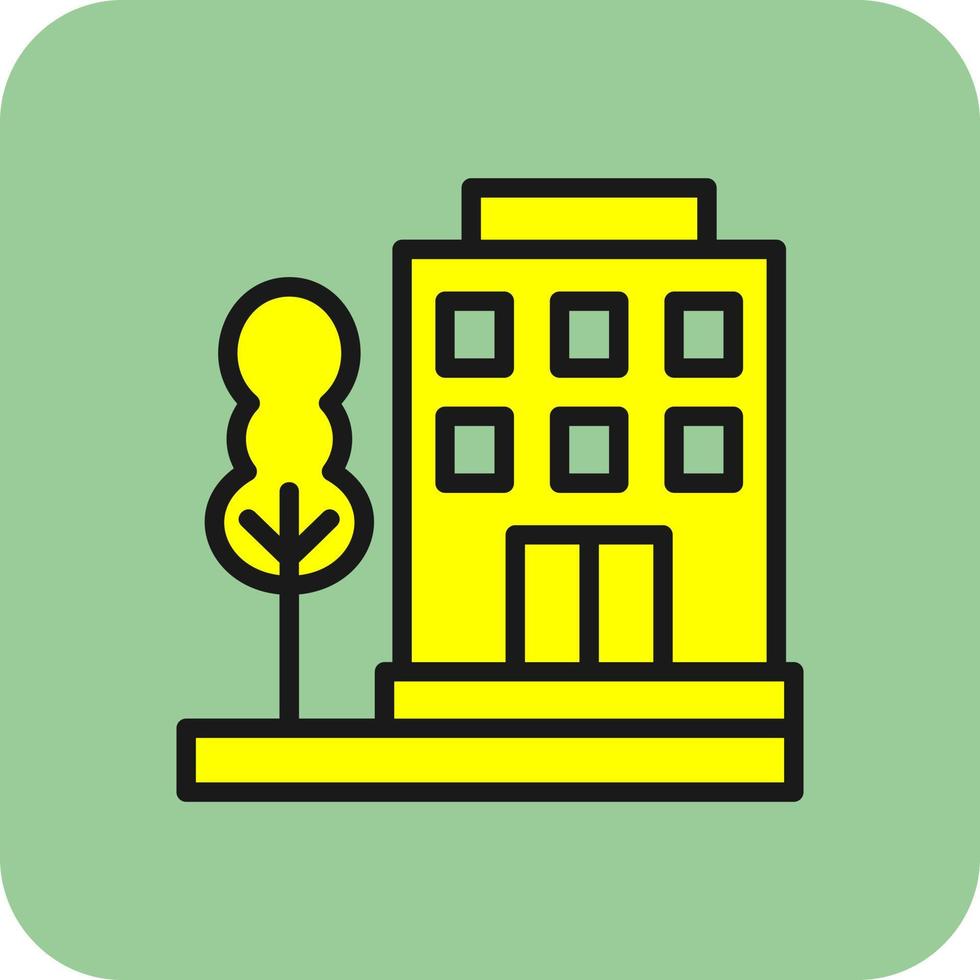 Building Vector Icon Design