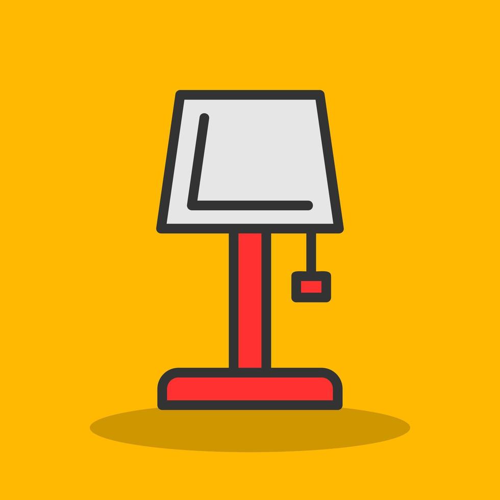 Lamp Vector Icon Design