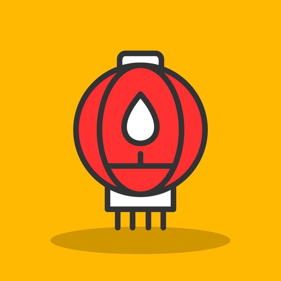 Lantern Vector Icon Design