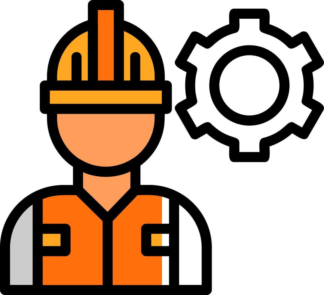 Worker Vector Icon Design