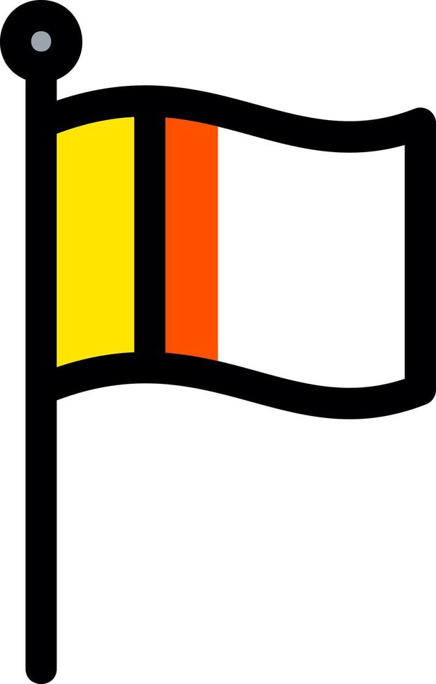 diseño de icono de vector de bandera
