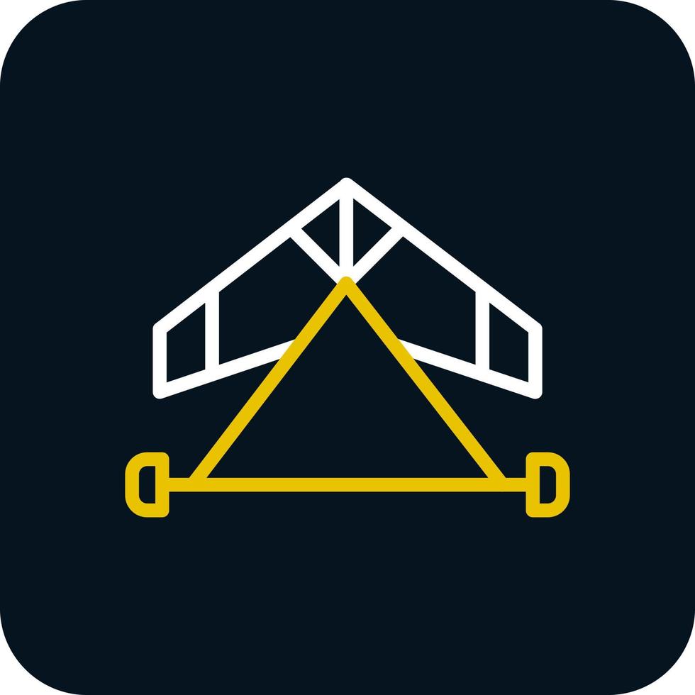 Gliding Vector Icon Design