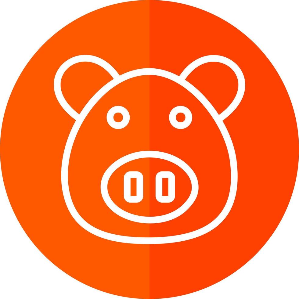 Pig Vector Icon Design