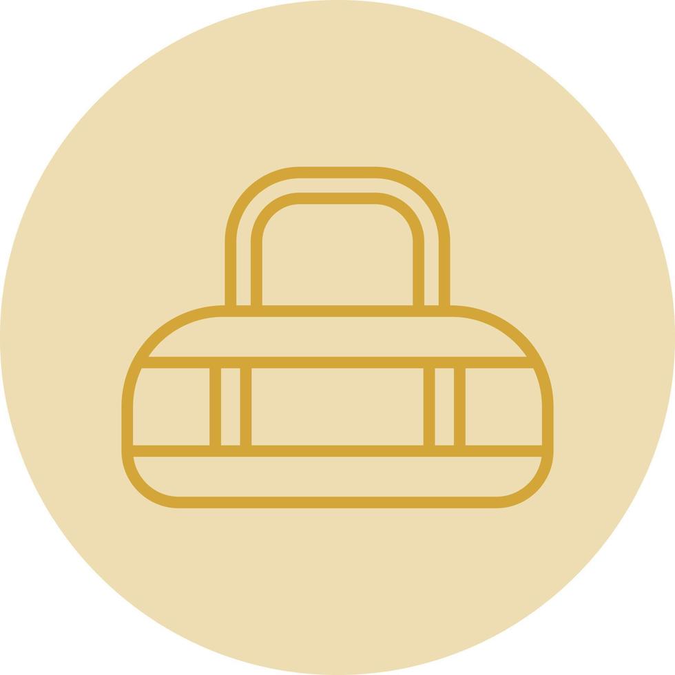 Duffle Bag Vector Icon Design