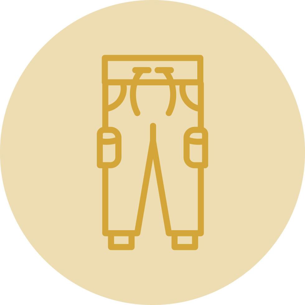 diseño de icono de vector de pantalón