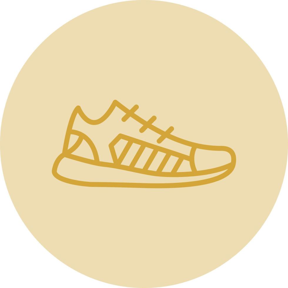 diseño de icono de vector de zapatillas