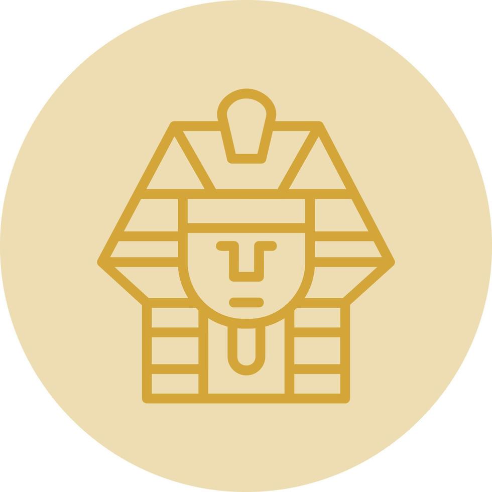 Pharaoh Vector Icon Design