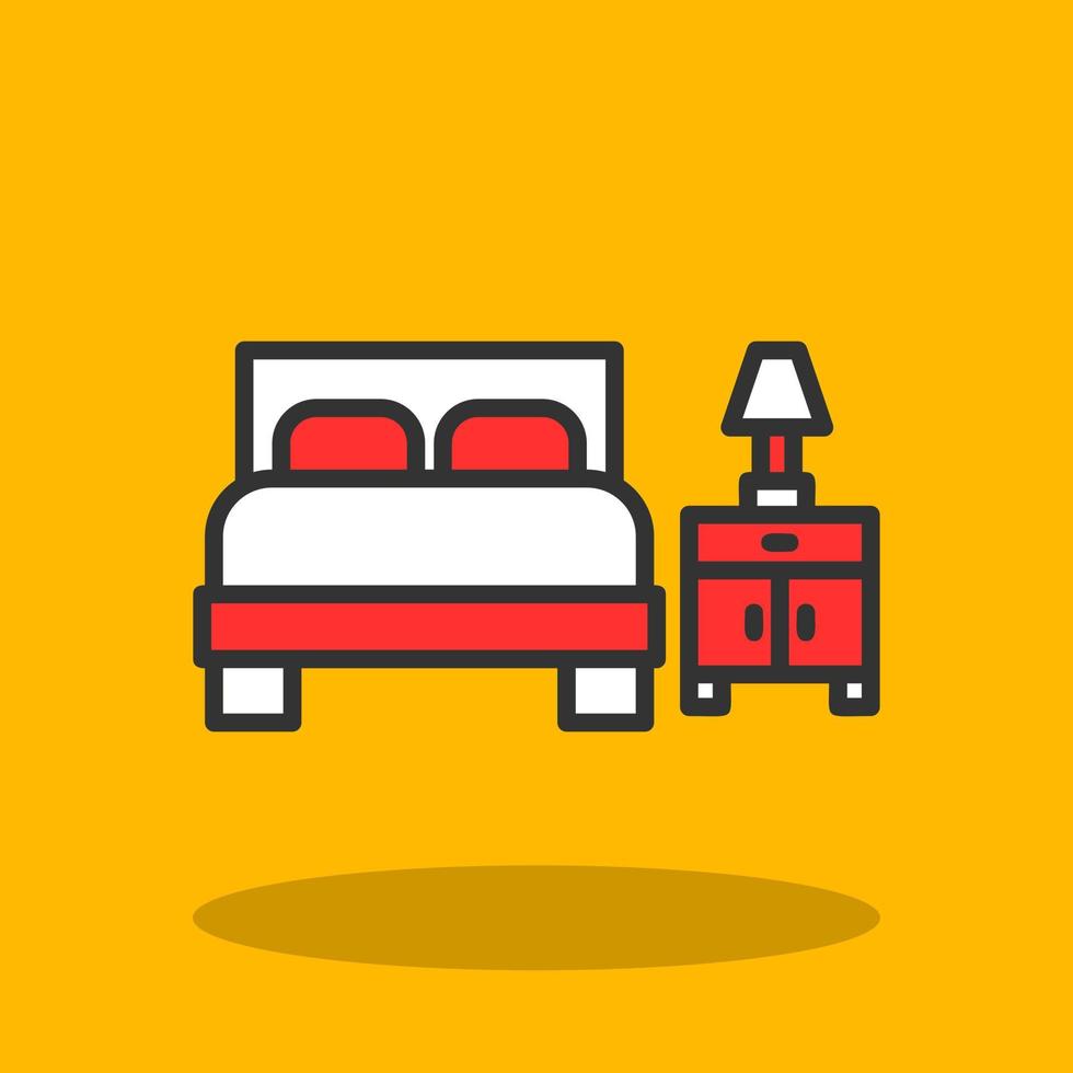 Rest Room Vector Icon Design