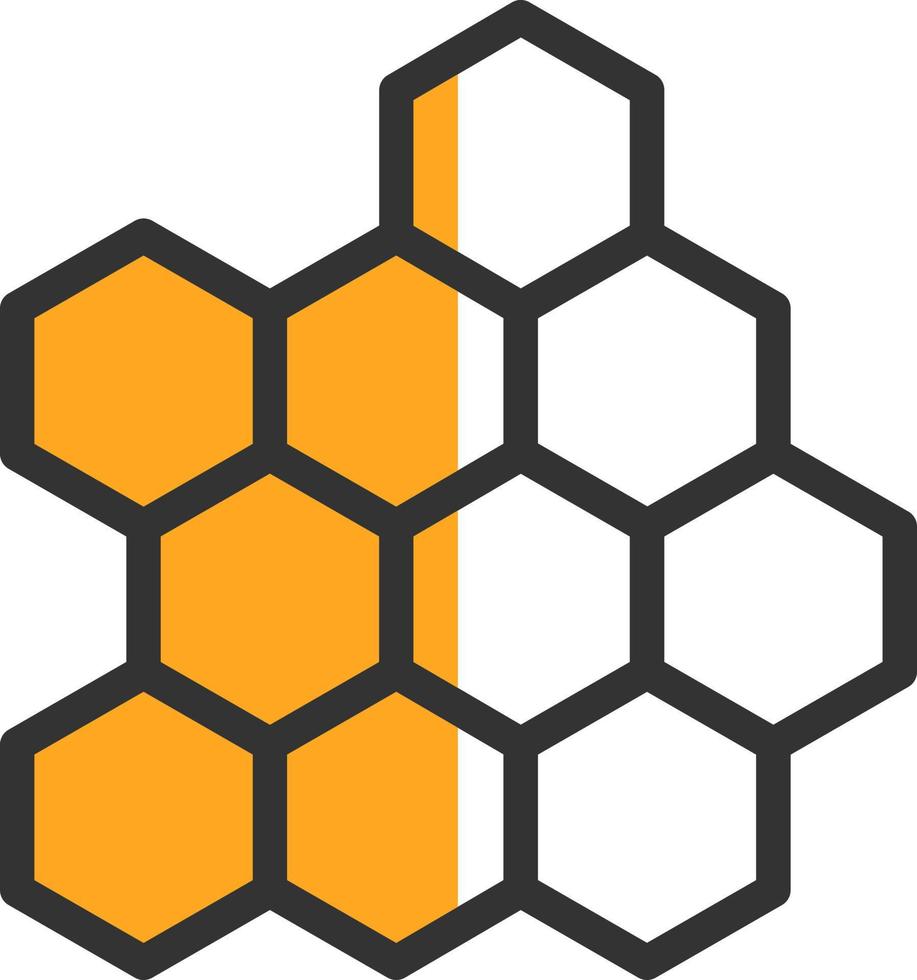 Honeycomb Vector Icon Design