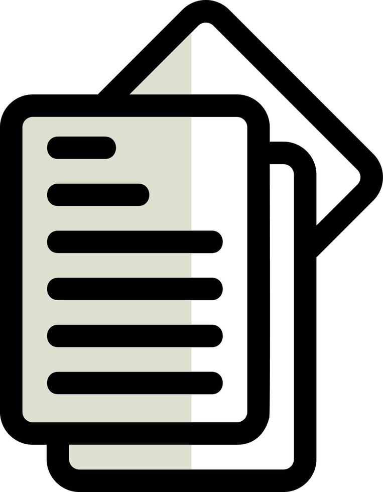 Paper Vector Icon Design