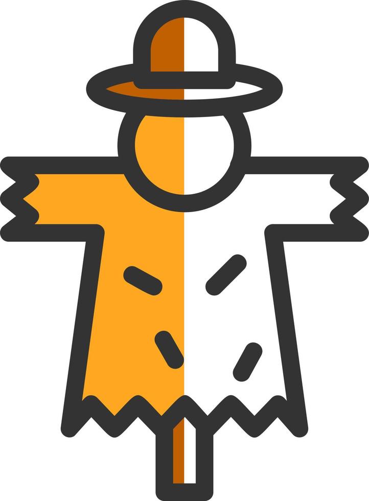 Scarecrow Vector Icon Design