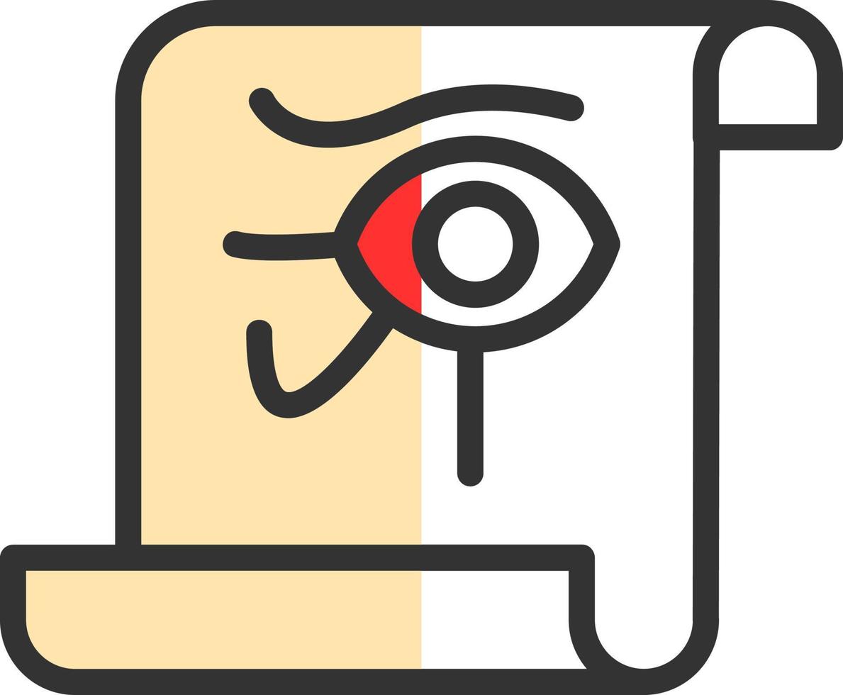 Papyrus Vector Icon Design