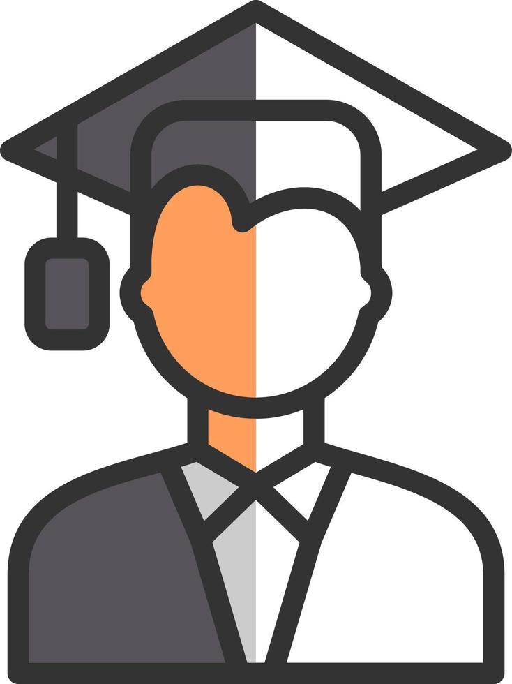 Student Vector Icon Design